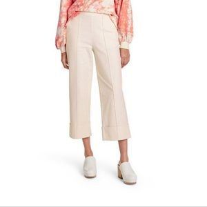 NWT Rachel Comey for Target High Rise Straight Leg Cuffed CroppedPants
